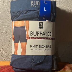 Buffalo David Bitton Blue Knit Boxers